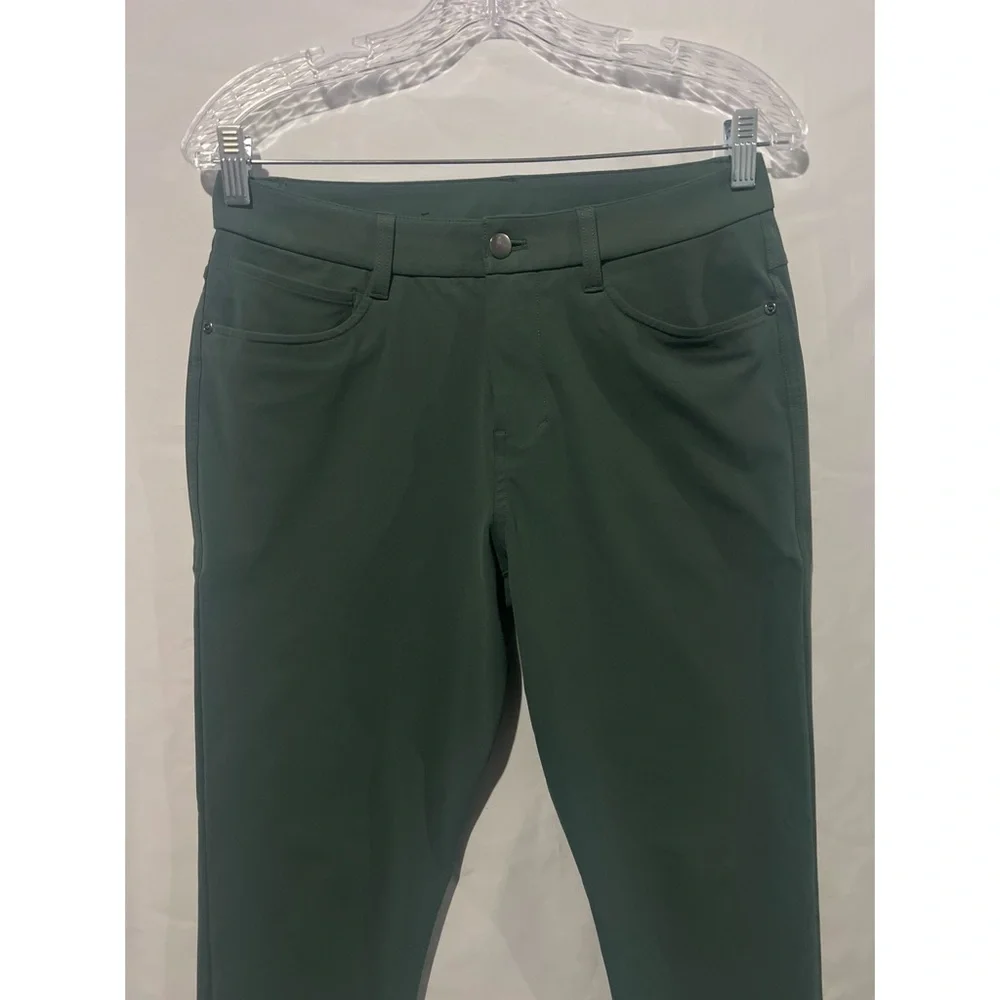 Lululemon ABC Slim-Fit Pant Men’s 28 Green Dark Forest M5AQRS